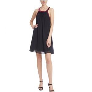 *NWOT Jewel Badgley Mischka Trapeze Dress with Beaded Trim – Sz 10